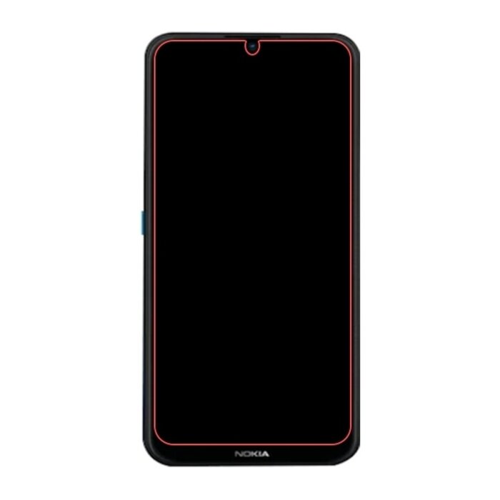 Mobilize Mobilize Glass Screen Protector Nokia 1.4 - Zwart Frame