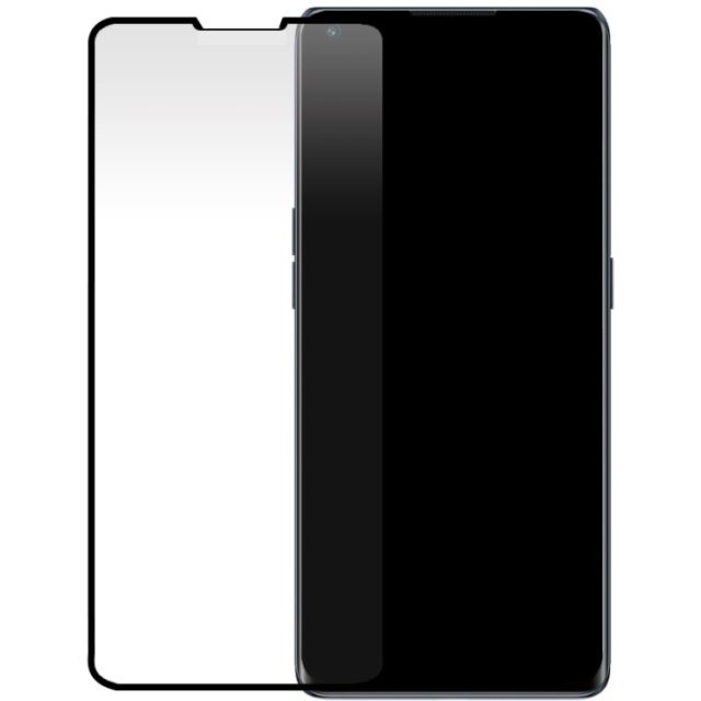 Mobilize Mobilize Edge-To-Edge Glazen Screen Protector voor OPPO Reno6 Pro 5G - Zwart