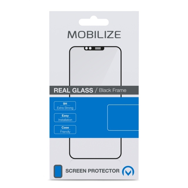 Mobilize Mobilize Glass Screen Protector Zwart Frame - Samsung Galaxy A73 5G