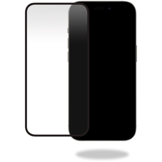 Mobilize Mobilize Gehard Glas Screenprotector Zwart Frame - Apple iPhone 14 Pro