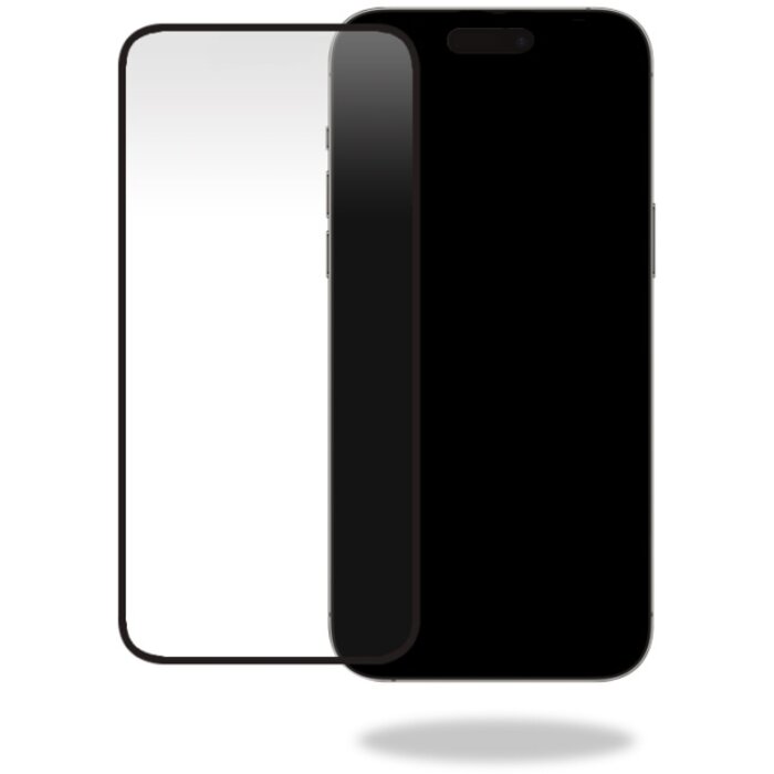 Mobilize Mobilize Glass Screen Protector Zwart Frame voor Apple iPhone 14 Pro Max