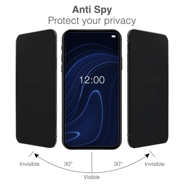 Mobilize Mobilize Privacy Glass Screenprotector voor iPhone 13 Pro Max & 14 Plus