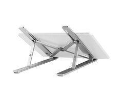 Mobilize Mobilize Aluminium Laptop Stand - Tot 17.3 inch - Zilver