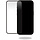 Mobilize Glass Screen Protector Zwart Frame voor Apple iPhone 15 Pro