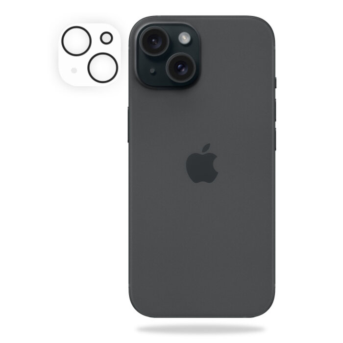 Mobilize Mobilize Glazen Camera Screen Protector voor iPhone 15 / 15 Plus