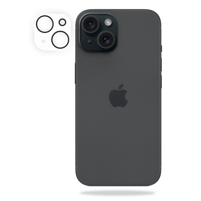 Mobilize Mobilize Glazen Camera Screen Protector voor iPhone 15 / 15 Plus