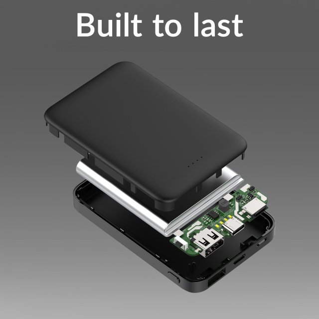 Mobilize Mobilize Power Bank 5000mAh 15W - Zwart