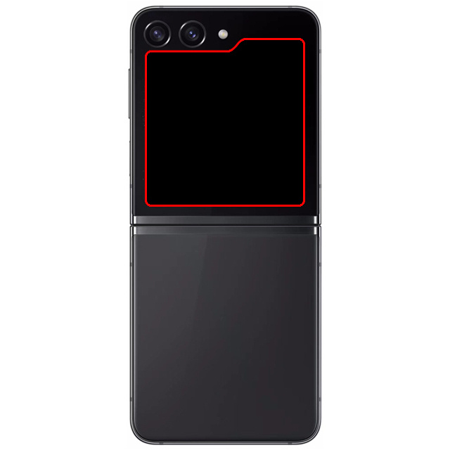 Mobilize Mobilize Glass Screen Protector Samsung Galaxy Z Flip5 (Outer Display + Camera)