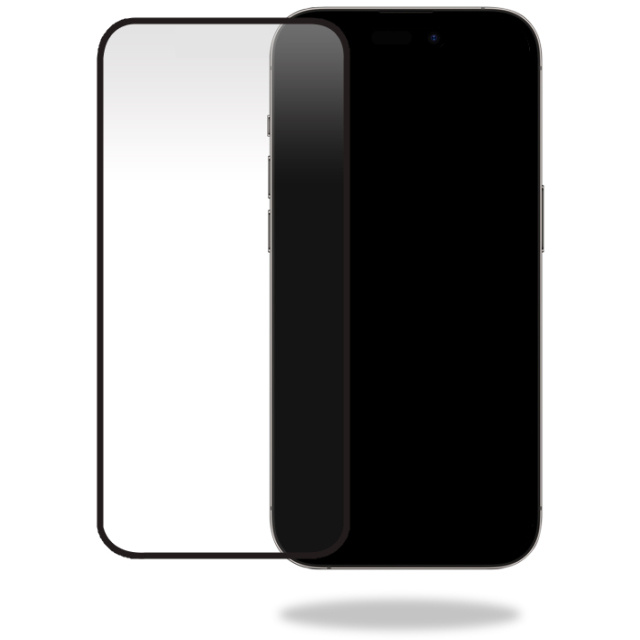 Mobilize Mobilize Privacy Glass Screen Protector Zwart Frame voor iPhone 14 Pro