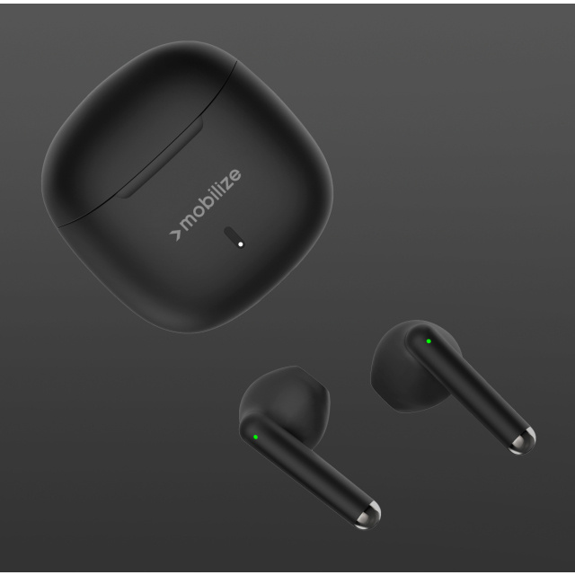 Mobilize Mobilize TWS Earbuds Black - Draadloze Bluetooth Oordopjes