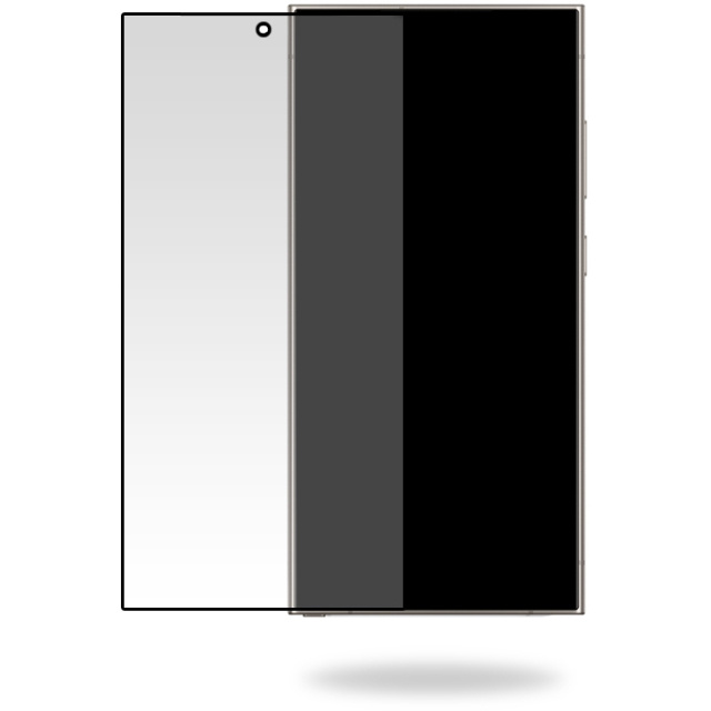 Mobilize Mobilize Full Coverage Glass Screen Protector - Samsung Galaxy S24 Ultra - Zwart