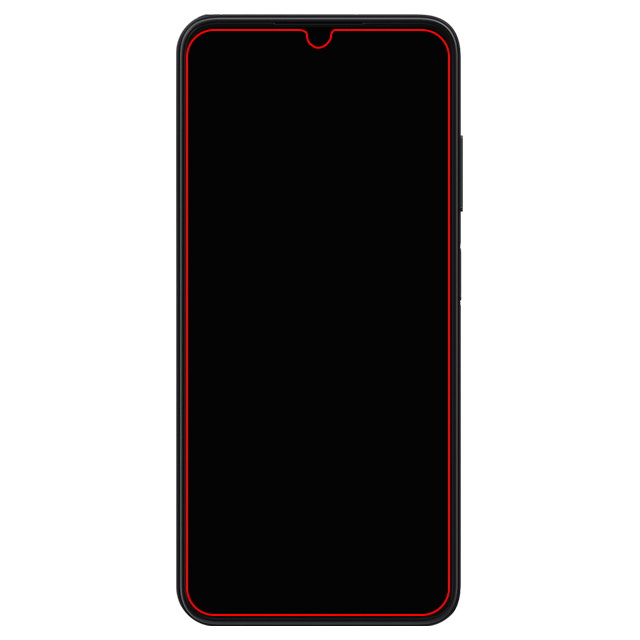 Mobilize Mobilize Glass Screen Protector Zwart Frame - Samsung Galaxy A05s 4G