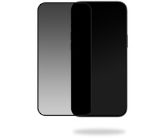 Mobilize Mobilize Privacy Glass Screen Protector Zwart Frame voor iPhone 15/16