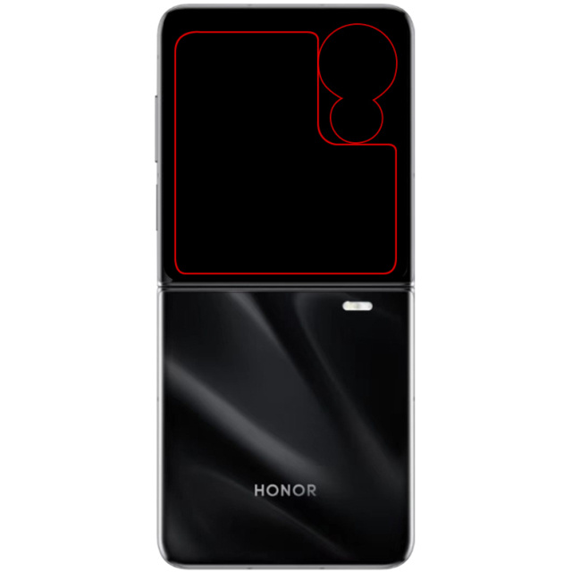 Mobilize Mobilize Glass Screen Protector voor Honor Magic V Flip (Cover + Camera)
