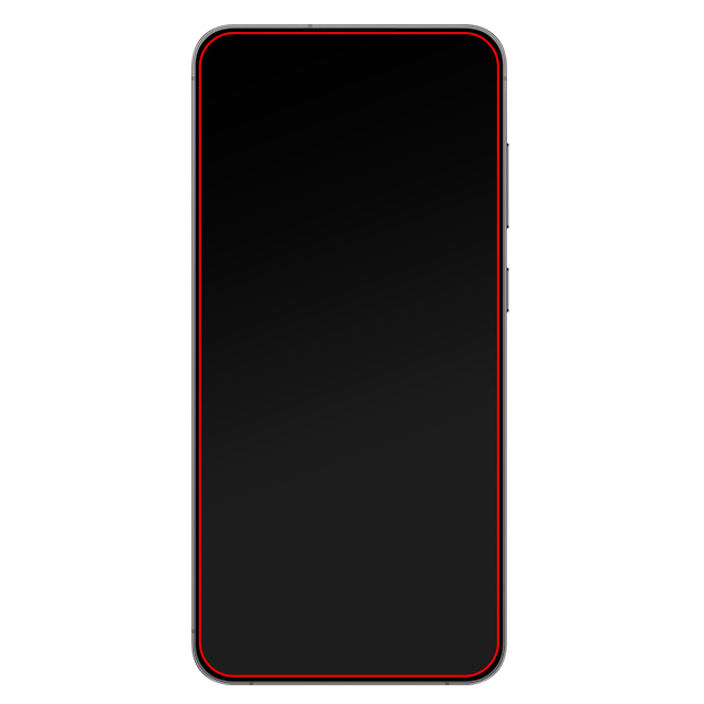 Mobilize Mobilize Privacy Glass Screen Protector Zwart - Samsung Galaxy S24 FE 5G