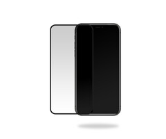 Mobilize Mobilize Glass Screen Protector met Applicator - Apple iPhone XR / 11 - Zwart