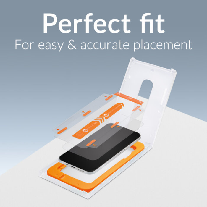 Mobilize Mobilize Glass Screen Protector met Applicator - Apple iPhone XR / 11 - Zwart
