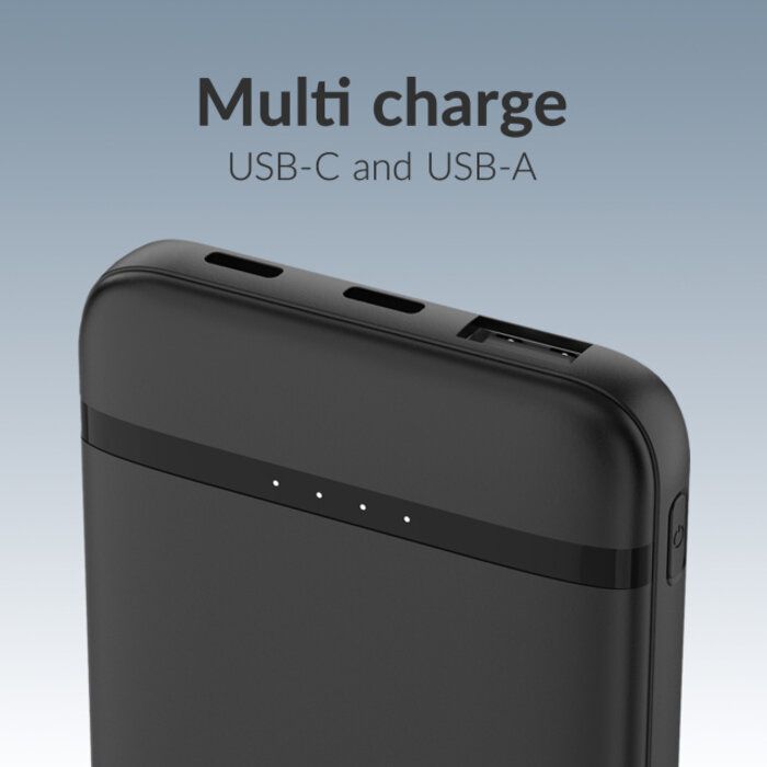 Mobilize Mobilize Power Bank 5000mAh 10W - Zwart
