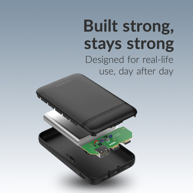 Mobilize Mobilize Power Bank 5000mAh 10W - Zwart