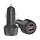 Mobilize Autolader USB + USB-C 48W met PD, PPS en Quick Charge - Zwart