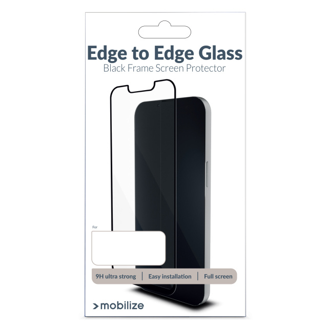 Mobilize Mobilize Glass Screen Protector Black Frame - Galaxy A27/A37/A57 5G