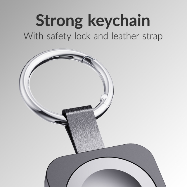 Mobilize Mobilize Sleutelhanger Powerbank voor Apple Watch 1000mAh 3W Zwart