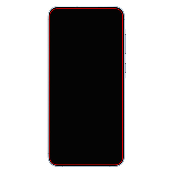 Mobilize Mobilize Glass Screen Protector - Black Frame - Samsung Galaxy S26 FE 5G