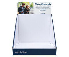 Mobilize Mobilize POS Balie Display inclusief Topkaart - Essentials