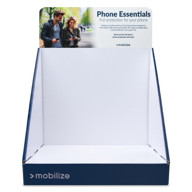 Mobilize Mobilize POS Balie Display inclusief Topkaart - Essentials