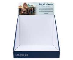 Mobilize Mobilize Baliedisplay incl. Topkaart voor Lanyards (POS)