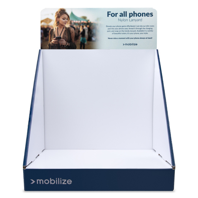 Mobilize Mobilize Baliedisplay incl. Topkaart voor Lanyards (POS)