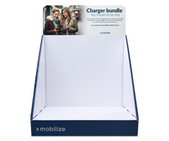Mobilize Mobilize POS Balie Display inclusief Topkaart - Charger