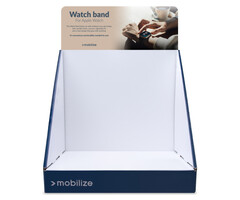 Mobilize Mobilize POS Balie Display inclusief Topkaart voor Watch Bands