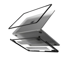Mobilize Mobilize Protection Cover MacBook Pro 13" (2020-2024) - Transparant Zwart