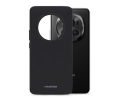 Mobilize Mobilize Rubber Gelly Case Honor Magic6 Pro - Mat Zwart