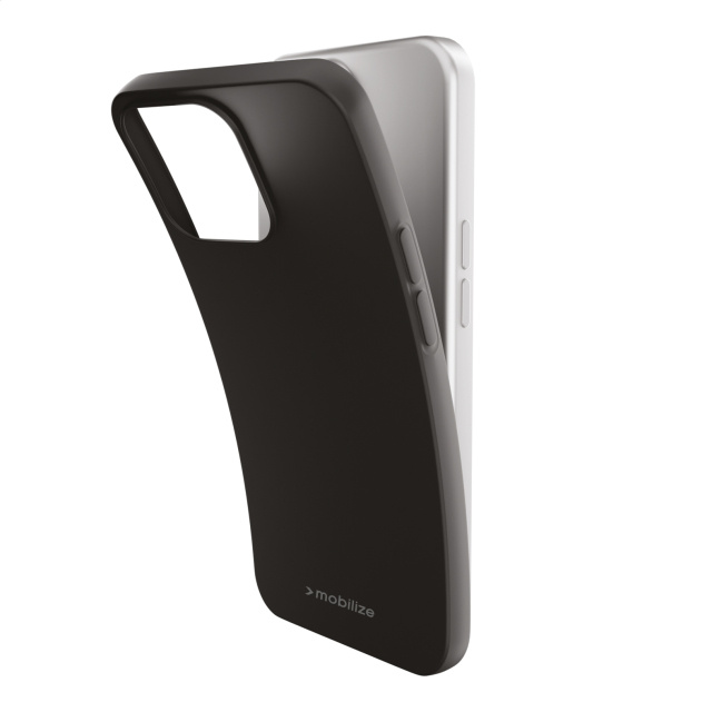 Mobilize Mobilize Rubber Gelly Case Honor Magic6 Pro - Mat Zwart