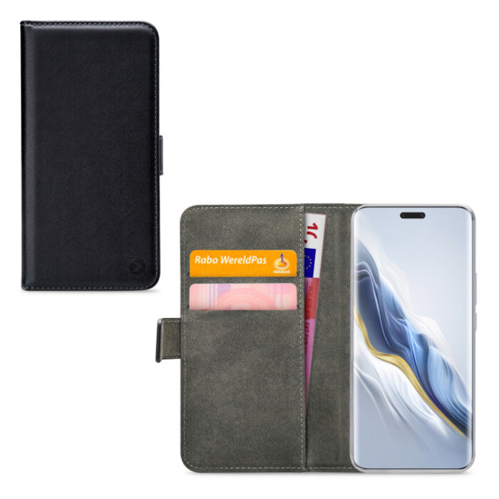 Mobilize Mobilize Classic Gelly Wallet Book Case Honor Magic6 Pro Black
