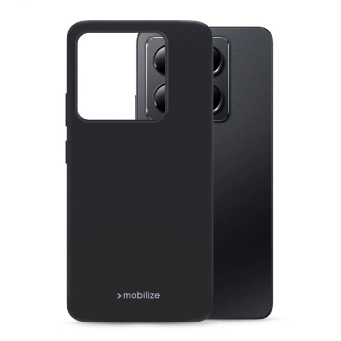 Mobilize Mobilize Rubber Gelly Case Xiaomi 14T Pro - Mat Zwart