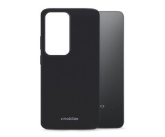 Mobilize Mobilize Rubber Gelly Case voor OPPO A80 5G - Matt Black