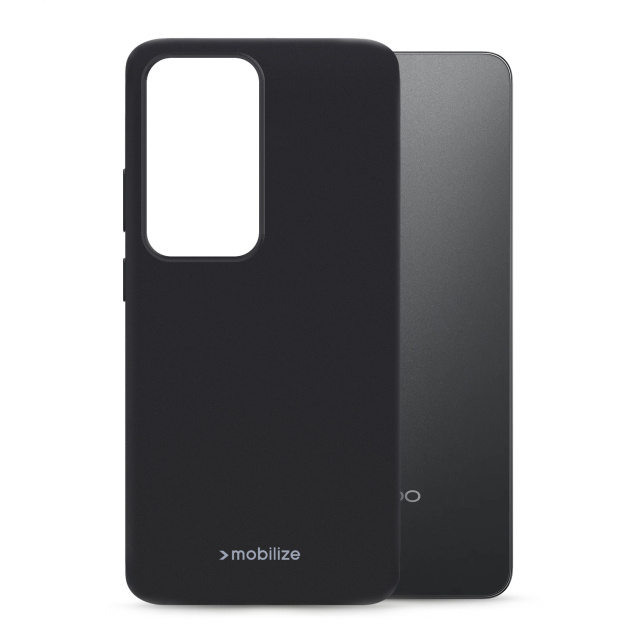 Mobilize Mobilize Rubber Gelly Case voor OPPO A80 5G - Matt Black