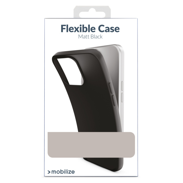Mobilize Mobilize Rubber Gelly Case voor OPPO A80 5G - Matt Black