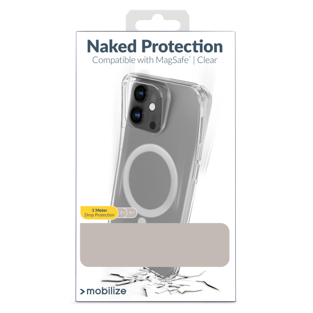 Mobilize Mobilize MagSafe Naked Case voor Samsung Galaxy A16 4G/5G - Transparant