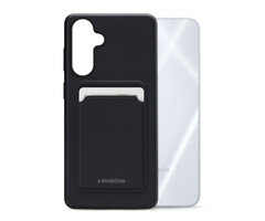 Mobilize Mobilize Rubber Gelly Card Case Samsung Galaxy A16 4G/5G - Matt Black