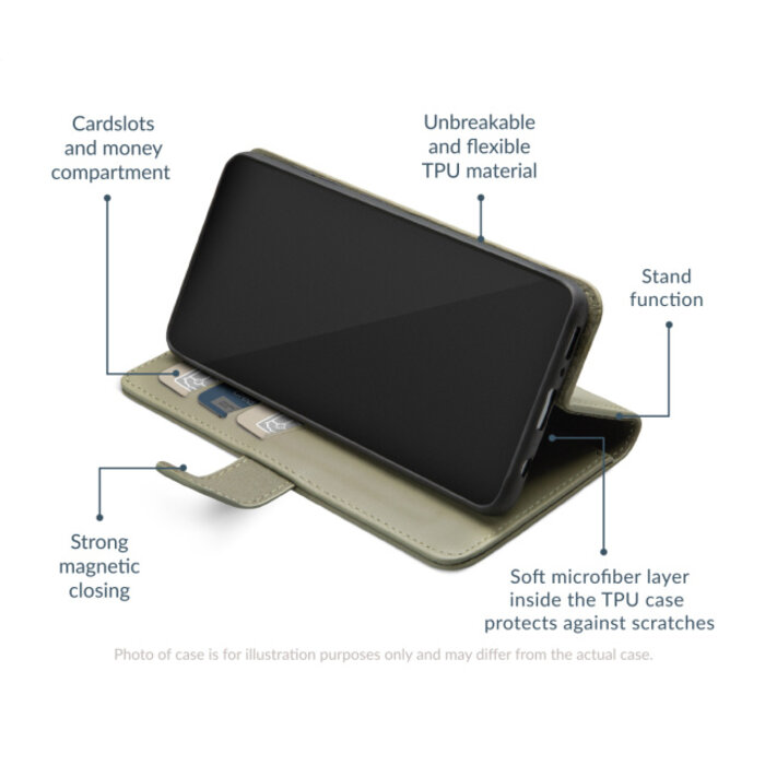 Mobilize Mobilize Premium Gelly Wallet Case Samsung Galaxy A16 4G/5G Groen