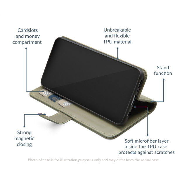 Mobilize Mobilize Premium Gelly Wallet Case Samsung Galaxy A16 4G/5G Groen