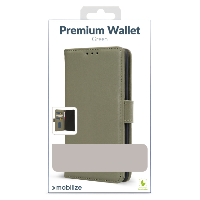 Mobilize Mobilize Premium Gelly Wallet Case Samsung Galaxy A16 4G/5G Groen