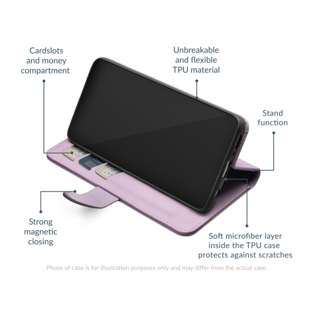 Mobilize Mobilize Premium Gelly Wallet Book Case Samsung Galaxy A16 4G/5G Paars