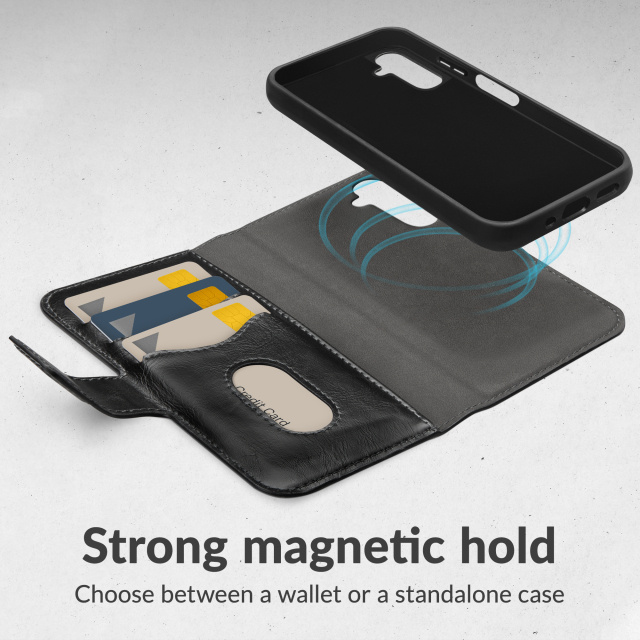 Mobilize Mobilize 2in1 Magnet Gelly Wallet Case Samsung Galaxy A16 4G/5G - Zwart