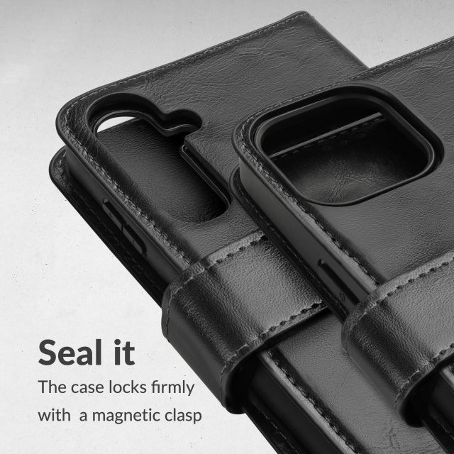 Mobilize Mobilize 2in1 Magnet Gelly Wallet Case Samsung Galaxy A16 4G/5G - Zwart