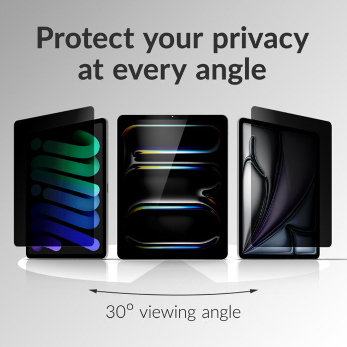 Mobilize Mobilize Privacy Glass Screen Protector voor iPad 10.2 / Air & Pro 10.5